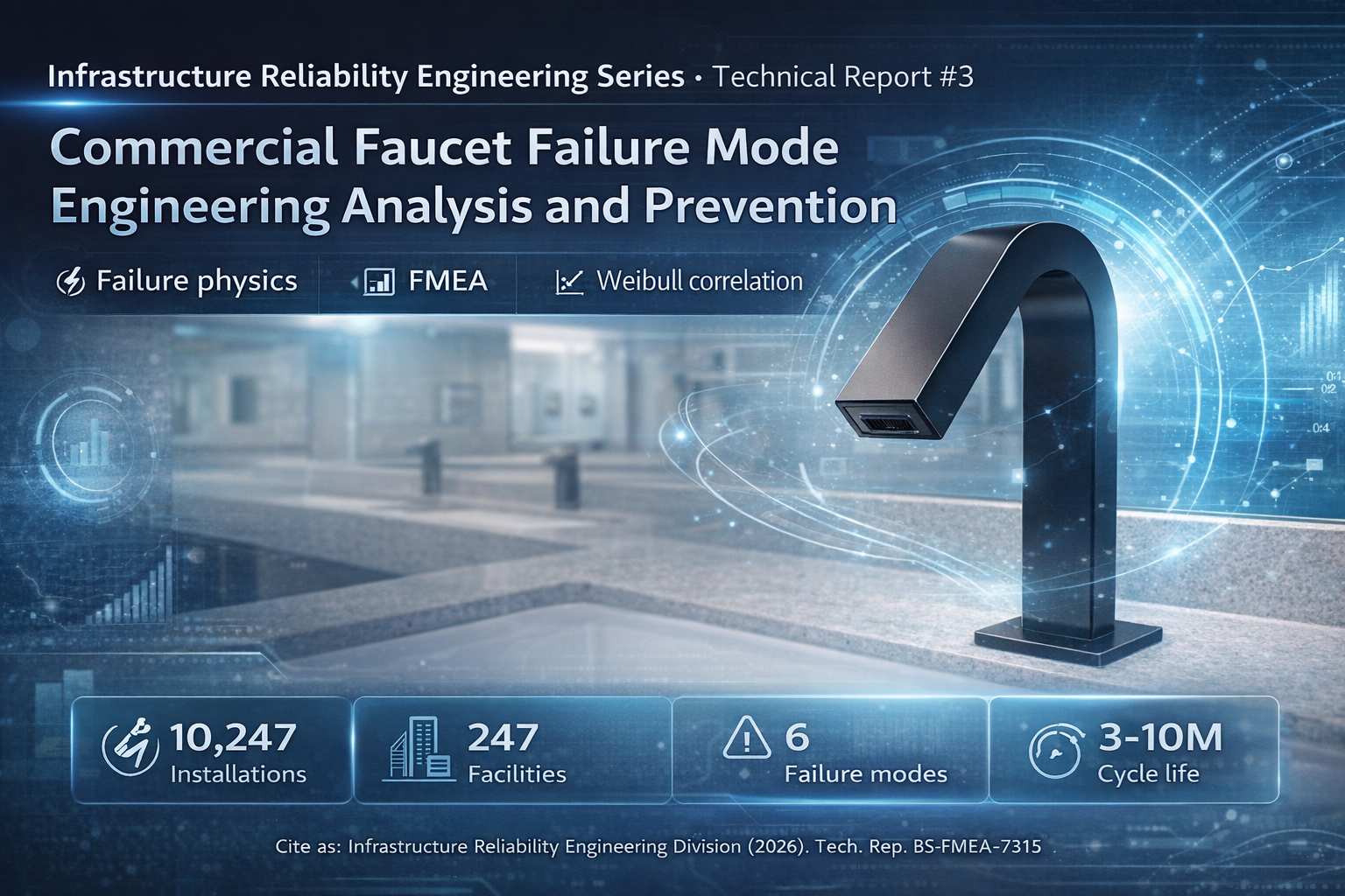 Infrastructure Reliability Engineering Series Technical Report #3 � Commercial Faucet Failure Mode Engineering Analysis and Prevention